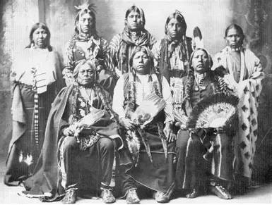Historical Indigenous community photograph